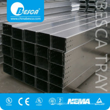 Cable Trunking con cubierta con soportes (certificados UL, cUL, SGS, IEC, CE, ISO)